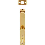 152mm Flush Bolt Polished Brass