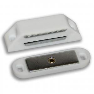 Heavy Duty Magnetic Catch White