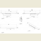 Cam Action Door Closer Power 2-4 Polished Brass