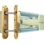 Perko Powermatic R100 Concealed Door Closer Polished Brass