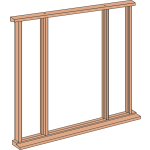 Hardwood Vestibule Frame Kit