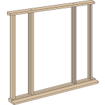 Oak Vestibule Frame Kit