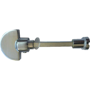 Replacement Bathroom Door Handle Turn and Release Satin Chrome