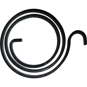 3mm 3 Coil Flat Scroll Door Handle Spring