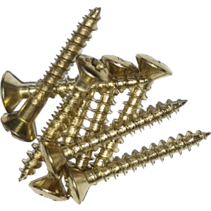 Door Handle Gold Screws