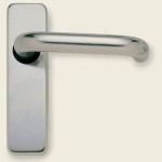 Aluminium Round Bar Latch Door Handles