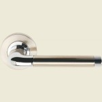 Argo Lever On Rose - Dual Finish Door Handles