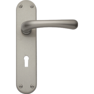 Idro Sash Lock Door Handles Satin Nickel