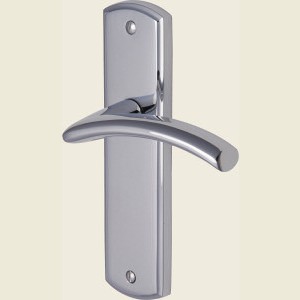 Centaur Polished Chrome Bathroom Lock Handles