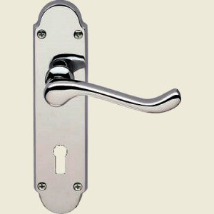  Epsom Satin Chrome Door Handles