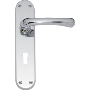Idro Sash Lock Door Handles Polished Chrome