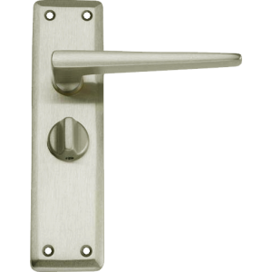 Lugano Privacy Door Handles Satin Nickel