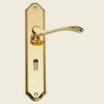 Dundalk Orta Brass Door Handles