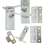 Victorian Scroll Latch Lever Pack