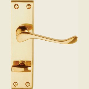 Victorian Brass Bathroom Handle
