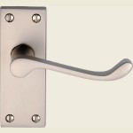 Wallington Victorian Scroll Satin Chrome Handles