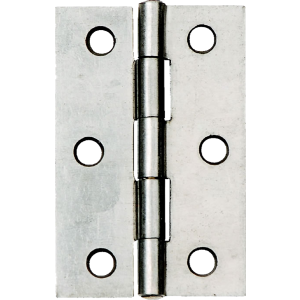 3 Inch 1838 Pattern Butt Hinge Bright Zinc