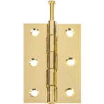 75mm 1840 Pattern Loose Pin Butt Hinge Brass Plated