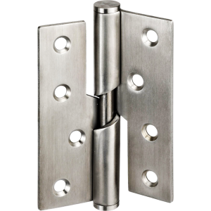 102mm Left Hand Rising Butt Satin Stainless Steel