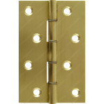 102mm DSW Butt Hinge Natural Brass