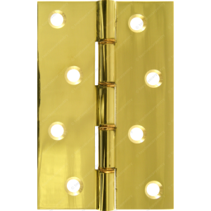 102mm DPBW Butt Hinge Polished Brass