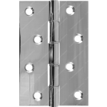 102mm DPBW Heavy Duty Hinge Polished Chrome