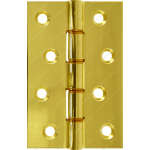 102mm DPBW Heavy Duty Hinge Polished Brass