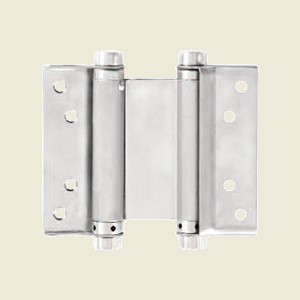 75mm Satin Stainless Steel Double Action Spring Hinge