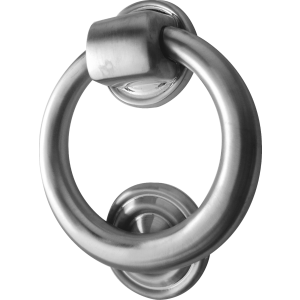 Ring Door Knocker 102mm Satin Chrome