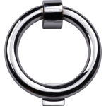 Ring Door Knocker 114mm Polished Chrome