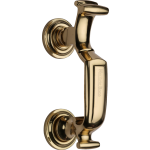 Doctor Door Knocker Polished Brass