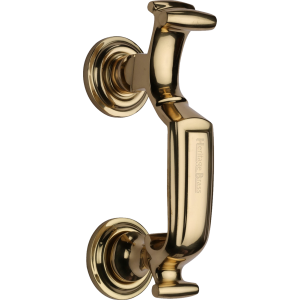 Doctor Door Knocker Polished Brass