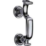 Doctor Door Knocker Polished Chrome