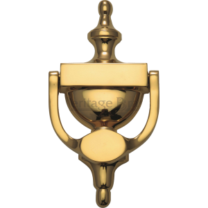 Urn Door Knocker 152mm Polished Brass