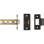  63mm Tubular Mortice Door Latch Black