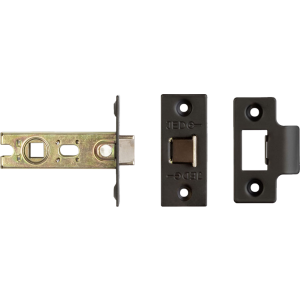  63mm Tubular Mortice Door Latch Black