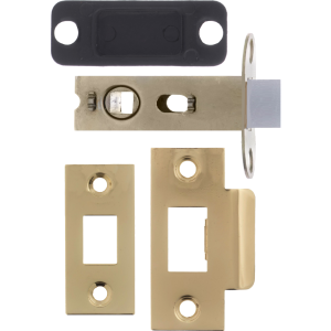  64mm Tubular Latch Polished Brass