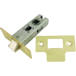  66mm Tubular Mortice Latch Brass