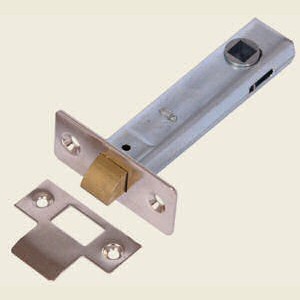  76mm Tubular Mortice Latch ZP