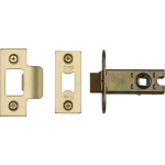  64mm Tubular Door Latch Satin Brass