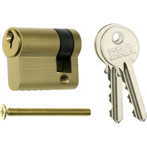 40mm Euro Profile Single Sided Cylinder Brass