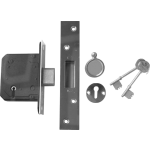 67mm 5 Lever Mortice Deadlock SS