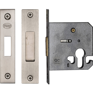 3 Inch Euro Profile Deadlock Case Satin Chrome