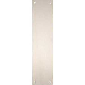 300 x 75mm Satin Stainless Steel Finger Plate