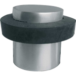 Cylindrical Door Stop Satin Aluminium