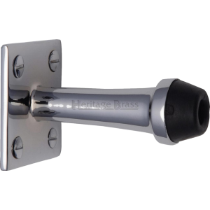 64mm Projection Door Stop Polished Chrome
