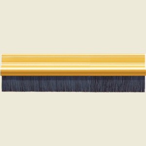 Gold Brush Strip Draft Excluder 914 x 18mm 