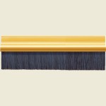 Gold Brush Strip Draft Excluder 2.1m x 30mm