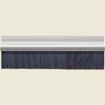 Silver Brush Strip Draft Excluder 914 x 30mm