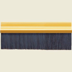 Gold Brush Strip Draft Excluder 914 x 40mm
